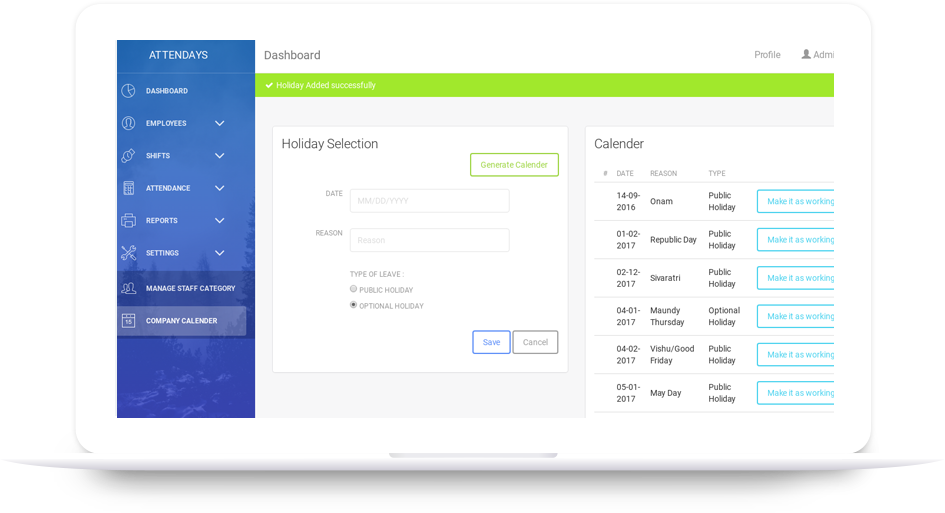 Attendays HR Suite